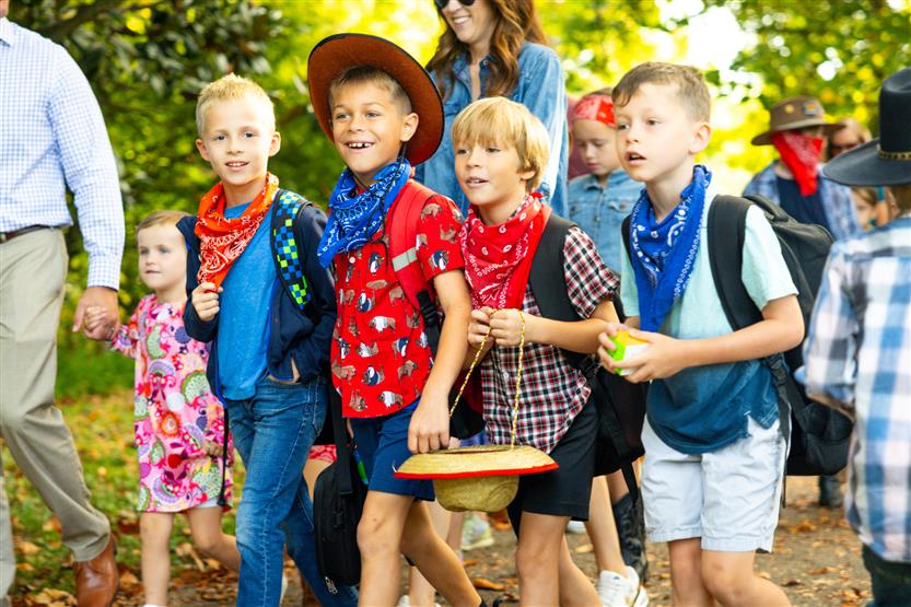 Students Walk to School
